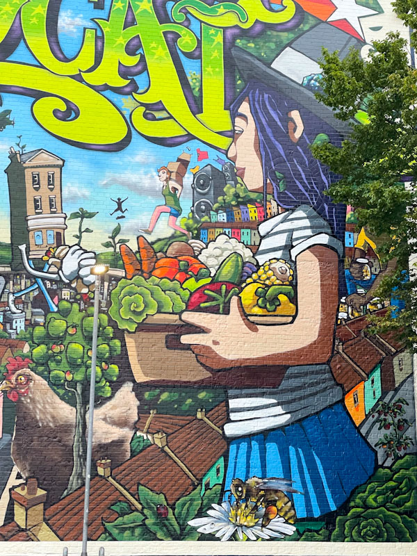 Silent Hobo and Inkie, Tobacco Factory, Bristol, September 2023