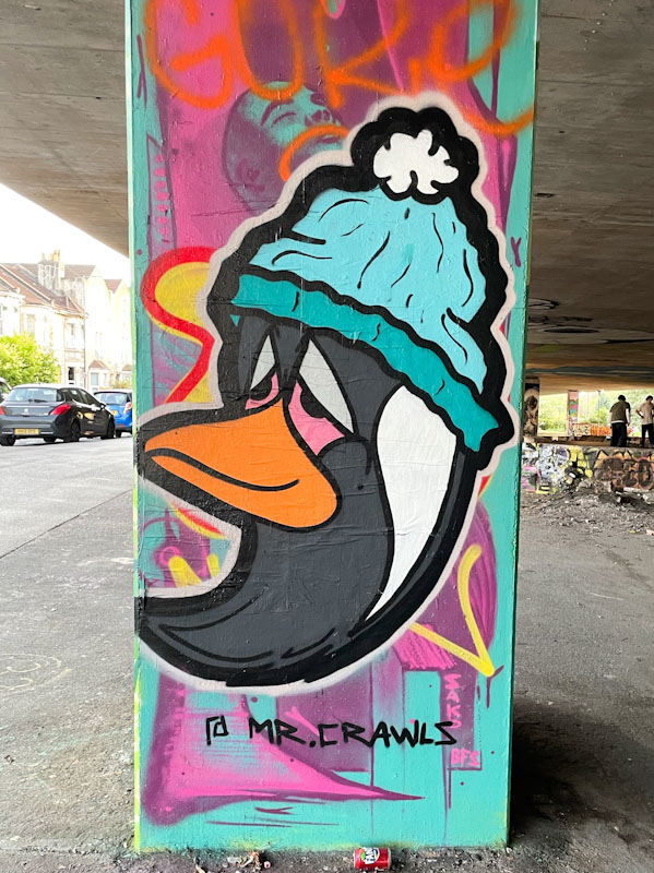 Mr Crawls, M32 Spot, Bristol, October 2023