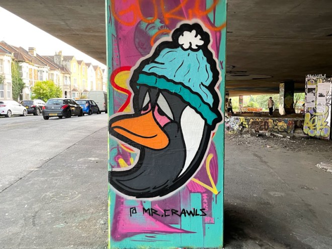 Mr Crawls, M32 Spot, Bristol, October 2023