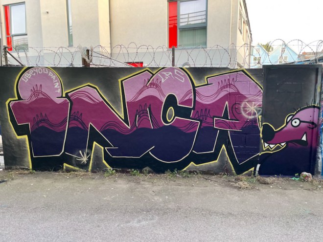 The Mole, M32 Cycle path, Brisol, October 2023