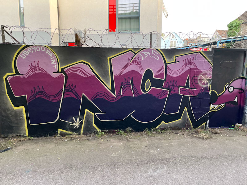 The Mole, M32 Cycle path, Brisol, October 2023