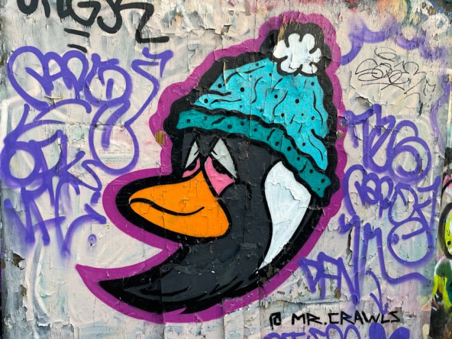 Mr Crawls, M32 Cycle path, Bristol, October 2023