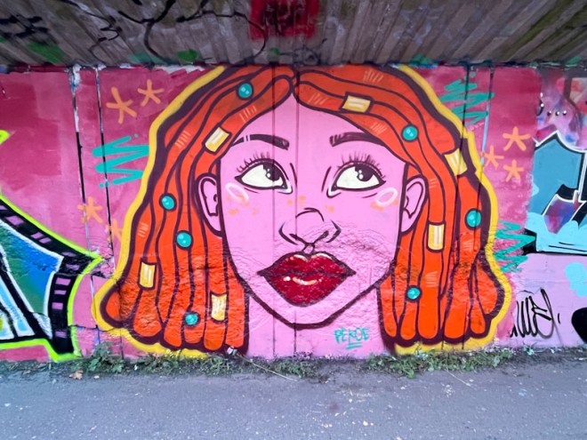 Pekoe, M32 Cycle path, Bristol, October 2023