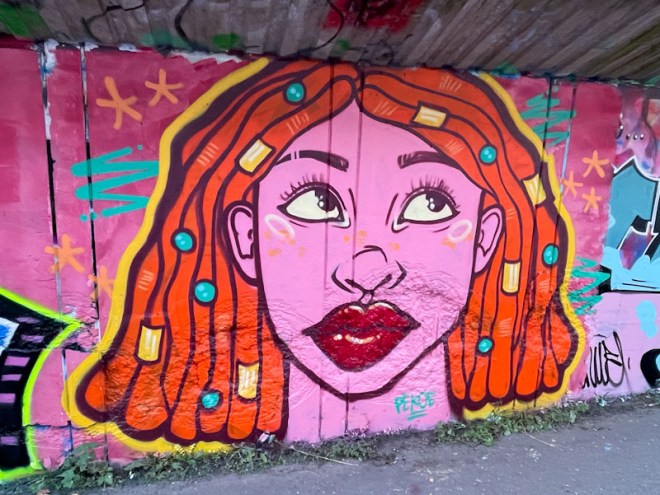 Pekoe, M32 Cycle path, Bristol, October 2023