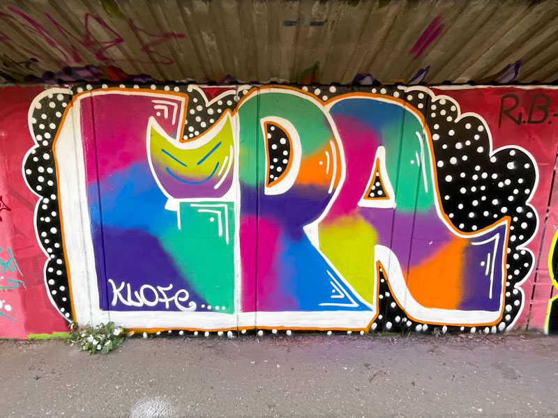 Lupa, M32 Cycle path, Bristol, October 2023