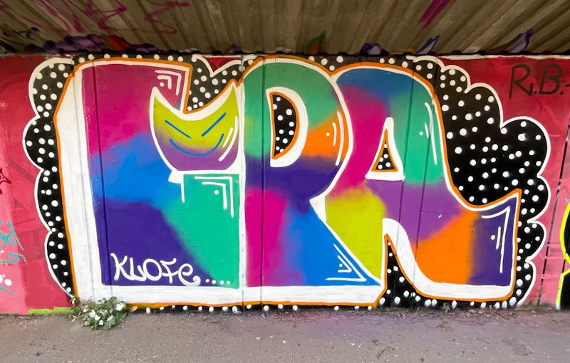 Lupa, M32 Cycle path, Bristol, October 2023