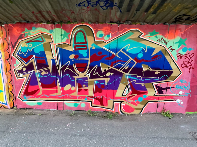 Wispa, M32 Cycle path, Bristol, October 2023