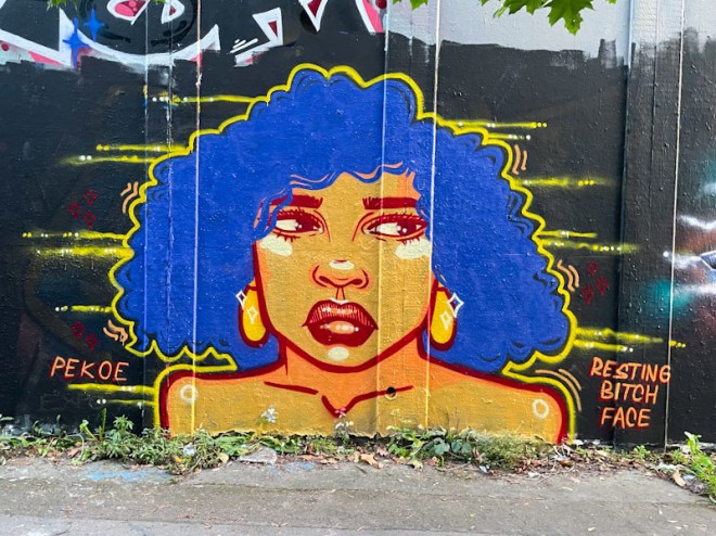 Pekoe, M32 roundabout, Bristol, October 2023