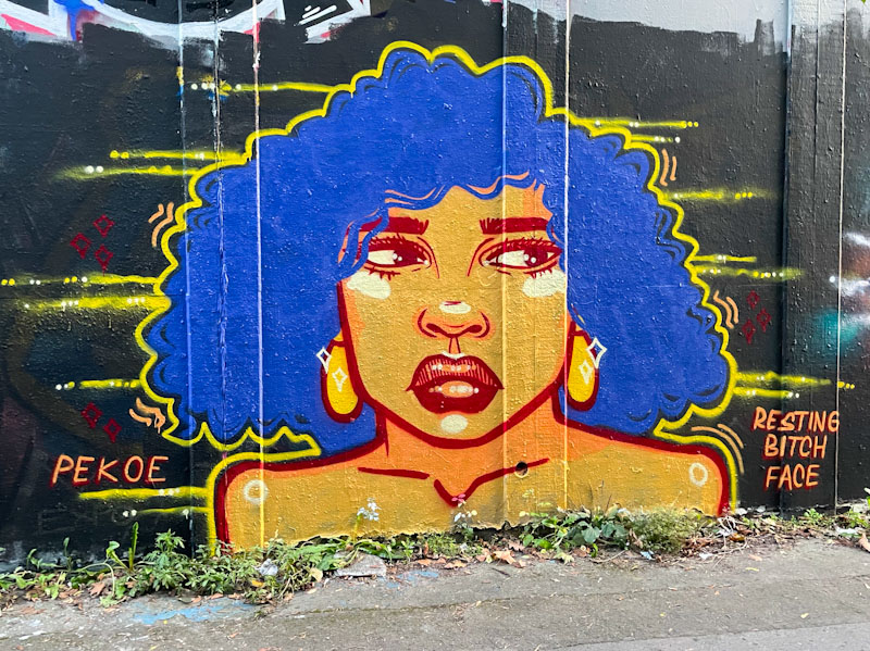 Pekoe, M32 roundabout, Bristol, October 2023