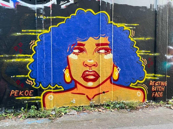 Pekoe, M32 roundabout, Bristol, October 2023