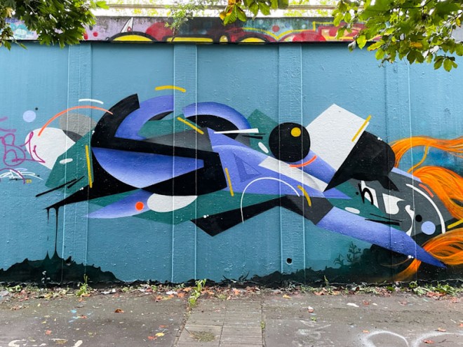 Saor, M32 roundabout, Bristol, October 2023