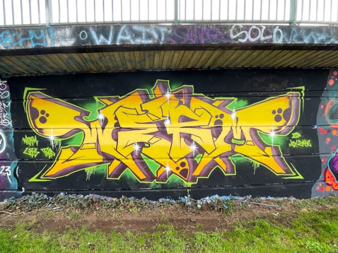 Werm, Cumberland Basin, Bristol, October 2023