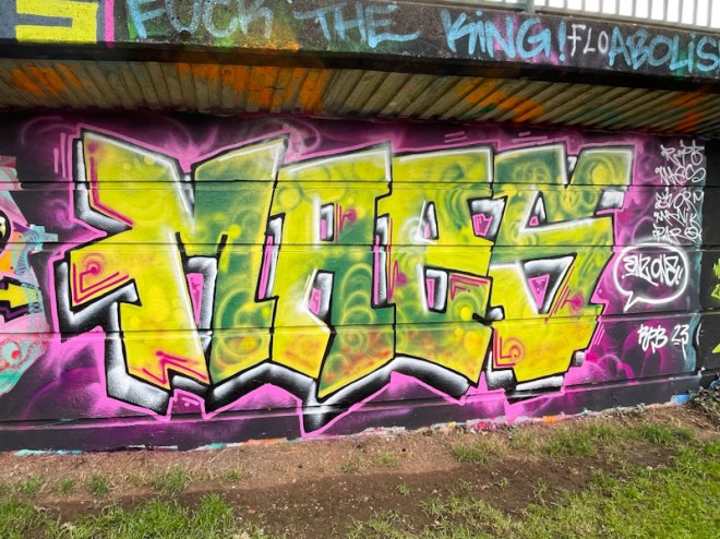 Maes, Cumberland Basin, Bristol, October 2023