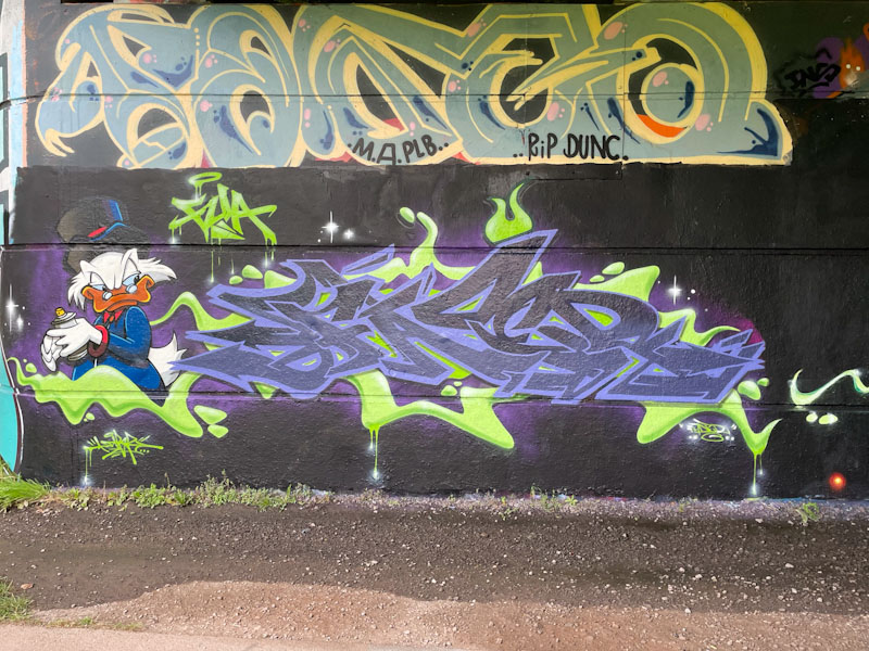 Dibz and Fade, Brunel Way, October 2023