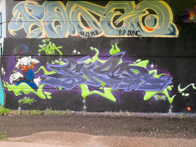 Dibz and Fade, Brunel Way, October 2023