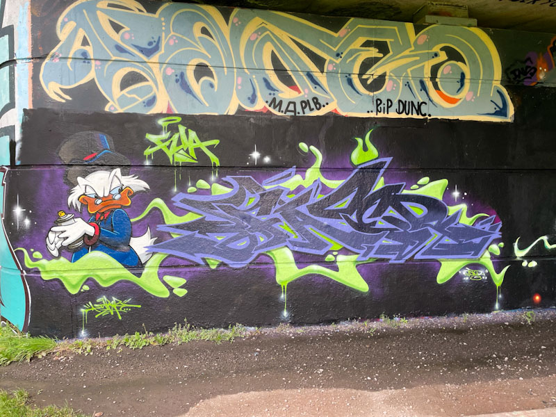 Dibz and Fade, Brunel Way, October 2023