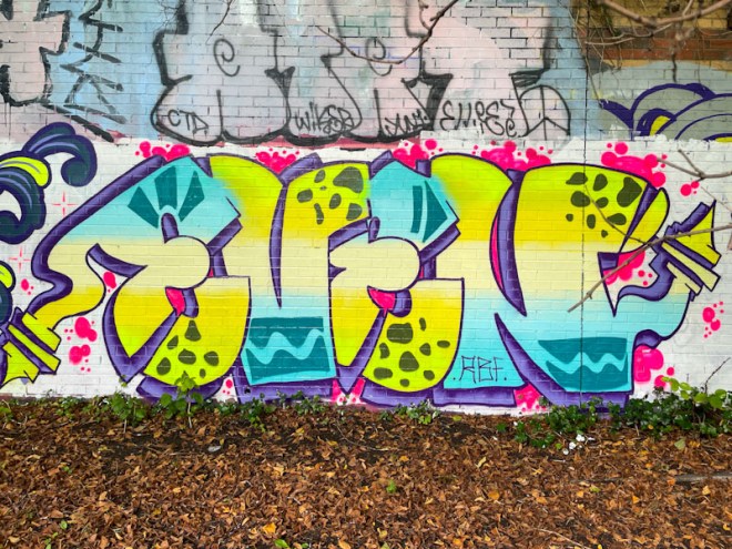 Evey, Sparke Evans Park, Bristol, October 2023