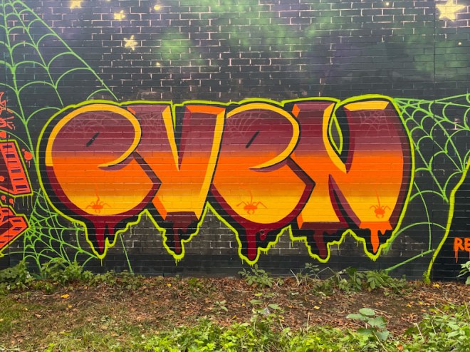 Evey, Sparke Evans Park, Bristol, October 2023