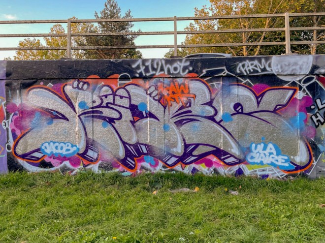 Mr Riks, M32 roundabout, Bristol, October 2023