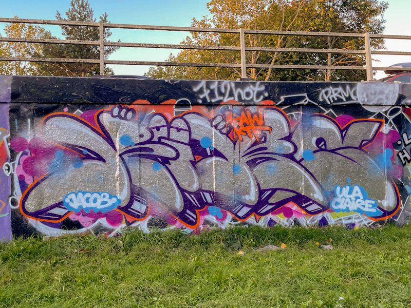 Mr Riks, M32 roundabout, Bristol, October 2023