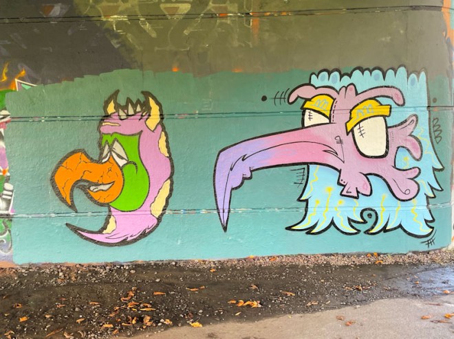 Mr Crawls and Mote, Brunel Way, Bristol, October 2023
