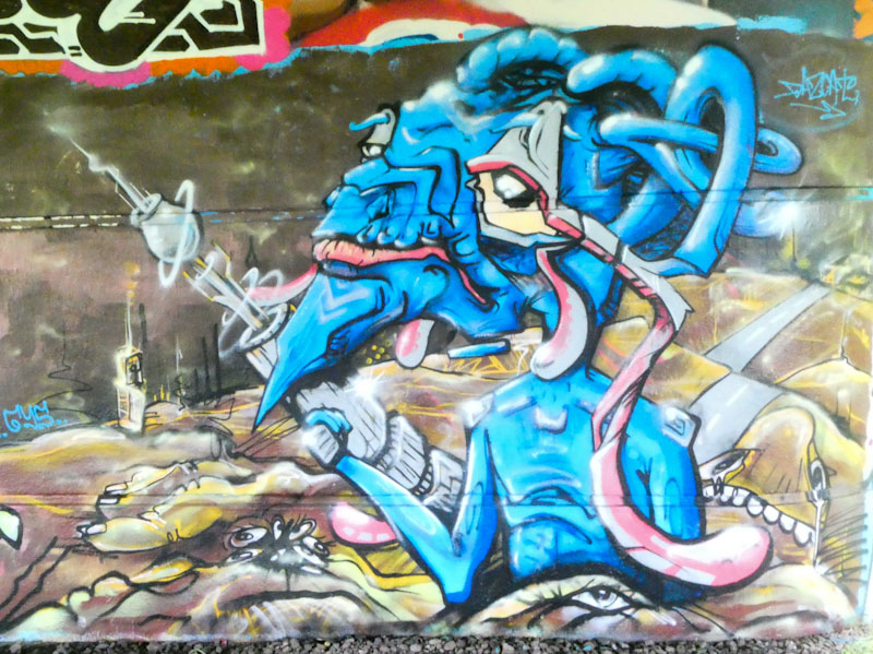 Daz Cat, Brunel Way, Bristol, July 2023