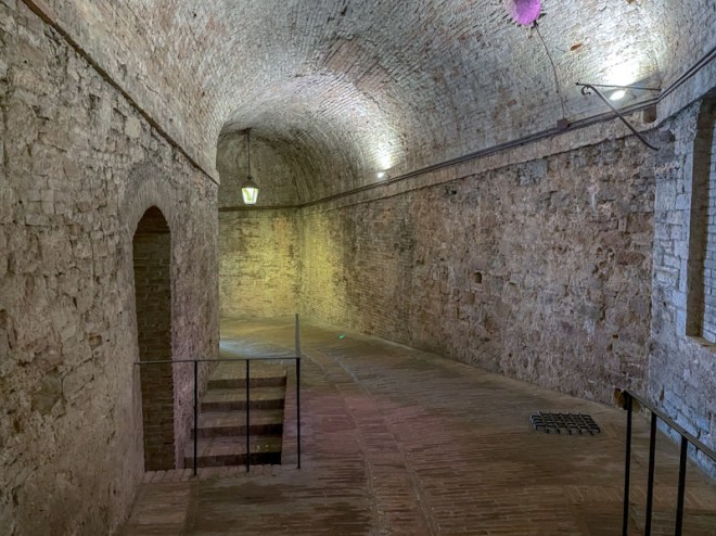 Towards the gate, Perugia, Umbria, Italy, July 2023