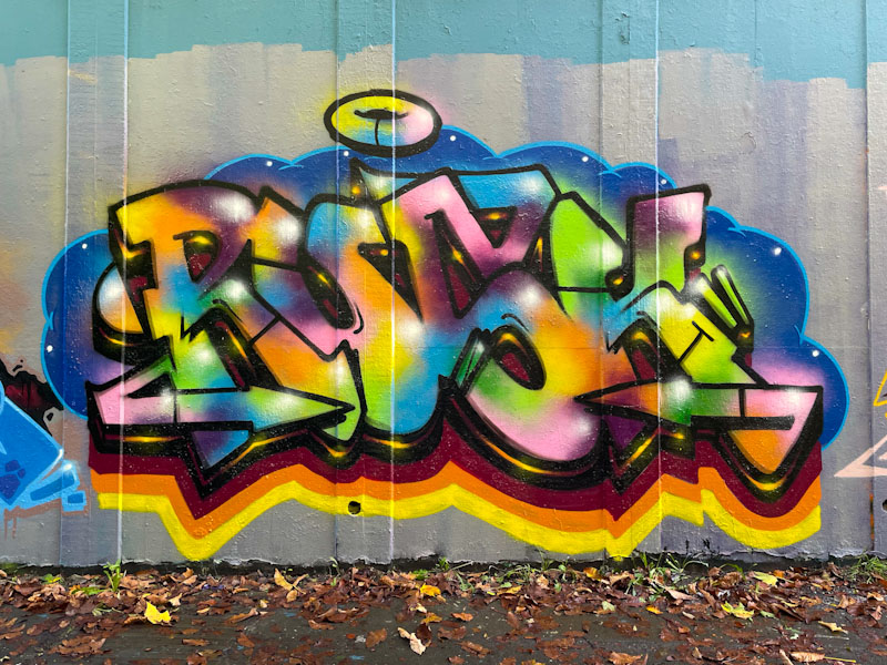 Rusk, M32 roundabout, Bristol, November 2023