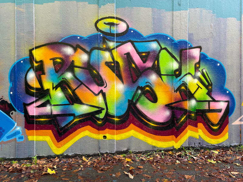 Rusk, M32 roundabout, Bristol, November 2023