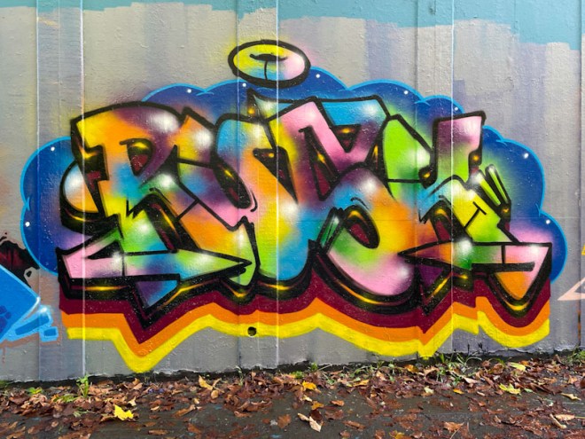 Rusk, M32 roundabout, Bristol, November 2023