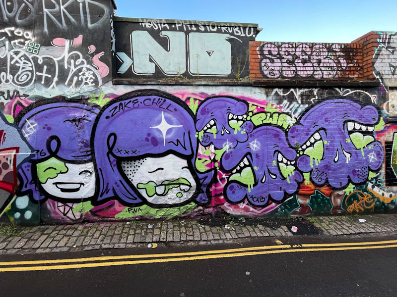 Face 1st and Soap, Hepburn Road, Bristol, November 2023