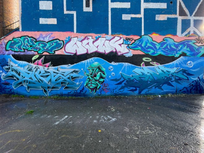 Dibz and Fade, Dean Lane, Bristol, November 2023