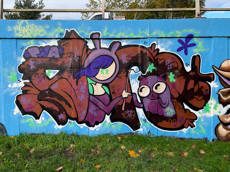 Soap, M32 roundabout, Bristol, November 2023