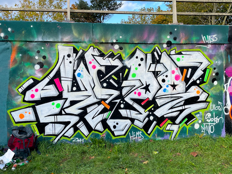 Hypo, M32 roundabout, Bristol, November 2023