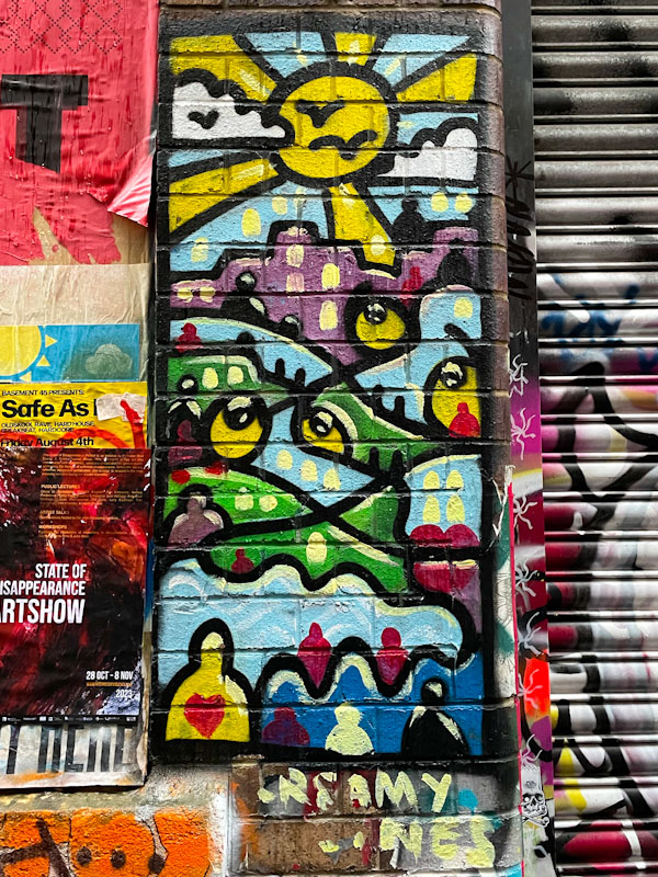 Creamy Lines, Leonard Lane, Bristol November 2023