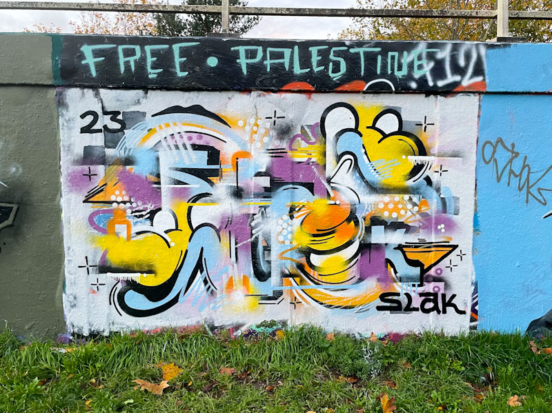 Slakarts, M32 roundabout, Bristol, November 2023