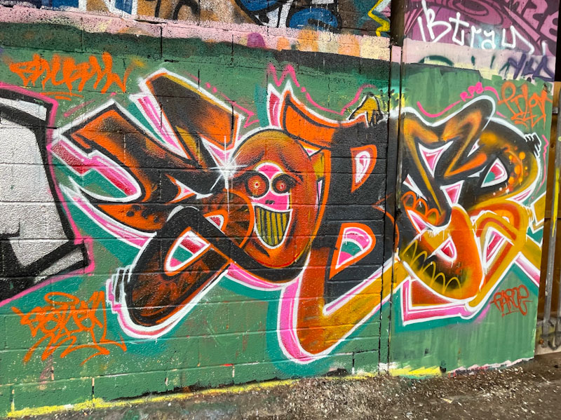 Klashwhensober, M32 Cycle path, Bristol, November 2023
