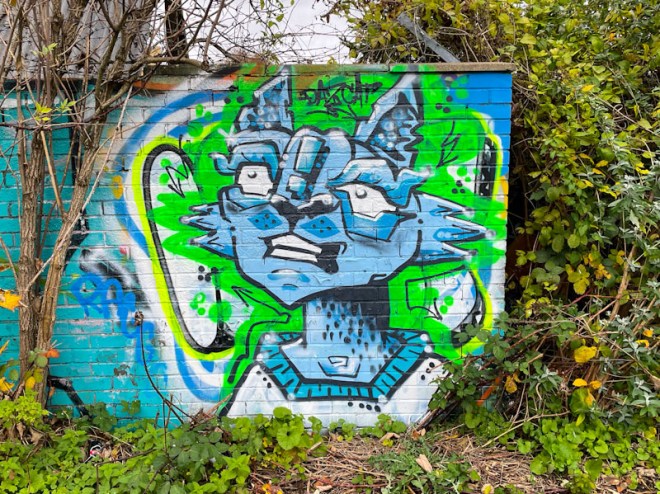 Daz Cat, Peel Street Green, Bristol, November 2023