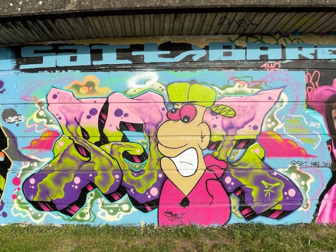 Sait Bare, Cumberland Basin, Bristol, September 2023