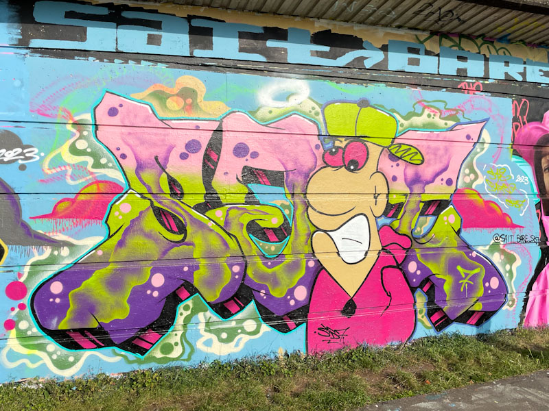 Sait Bare, Cumberland Basin, Bristol, September 2023