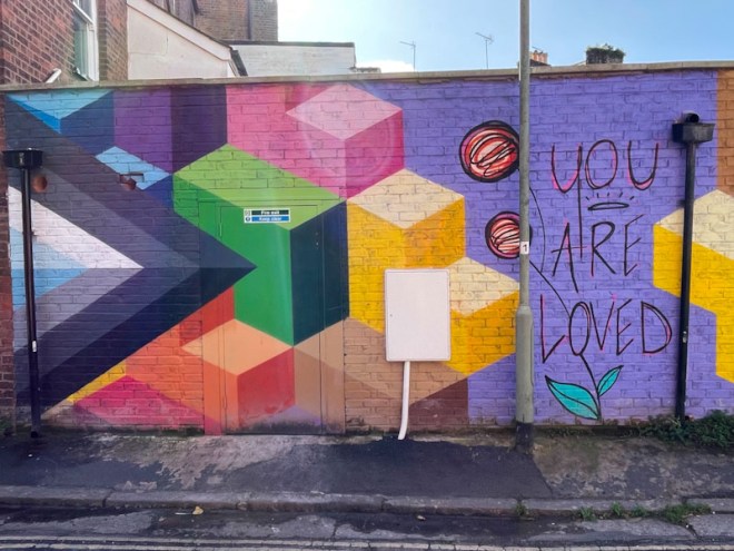 Paul Monsters and Mister Samo, Old Park Road, Exeter, October 2023