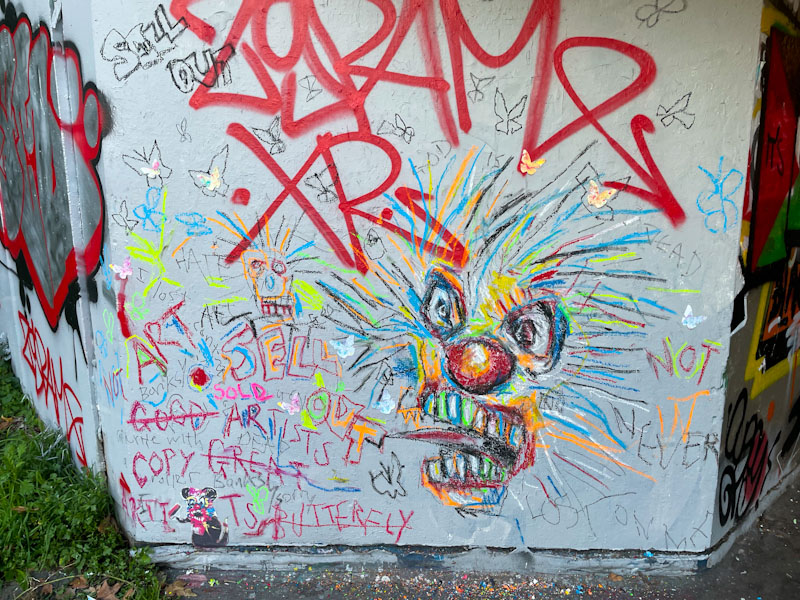 Alex Arnell, M32 roundabout, Bristol, October 2023