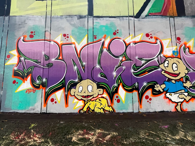 Bnie, Frome Side, Bristol, November 2023