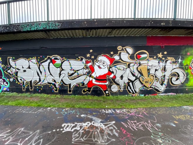 Bnie and Unity, Cumberland Basin, Bristol, November 2023