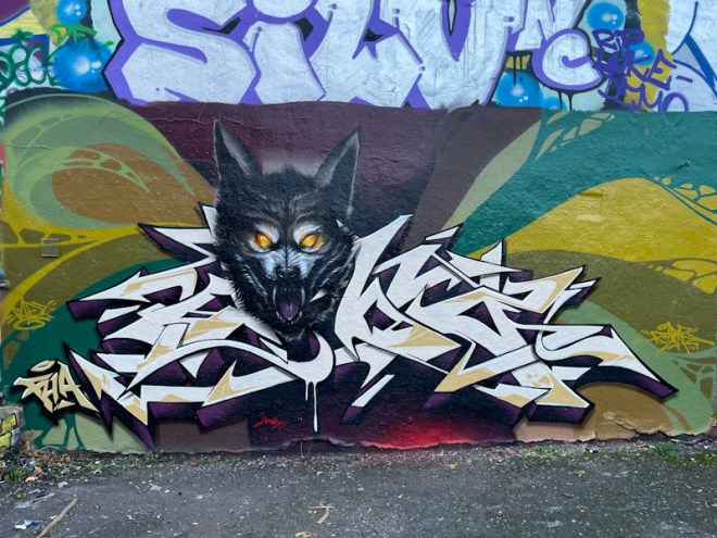 Dibz, Fade and Jody, Dean Lane, Bristol, November 2023