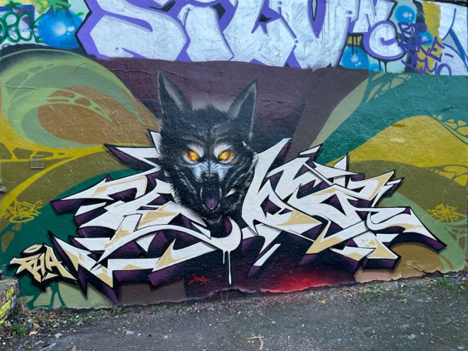 Dibz, Fade and Jody, Dean Lane, Bristol, November 2023