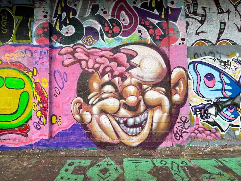 Zake, M32 Cycle path, Bristol, December 2023