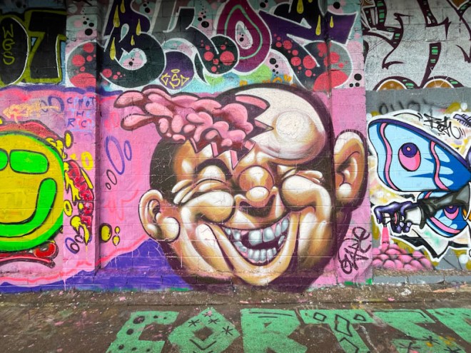 Zake, M32 Cycle path, Bristol, December 2023