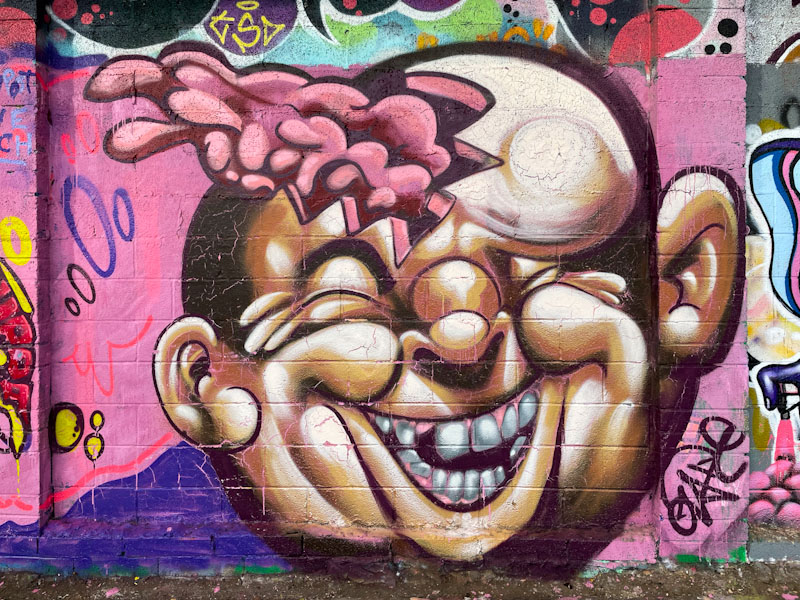 Zake, M32 Cycle path, Bristol, December 2023