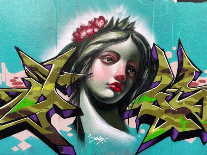 Jody, M32 roundabout, Bristol, December 2023